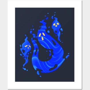 Goopy Ghosts Posters and Art